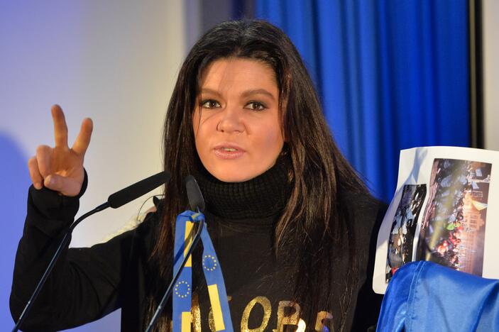 Ruslana: Rusija siekia atkirsti Ukrainą nuo jūros