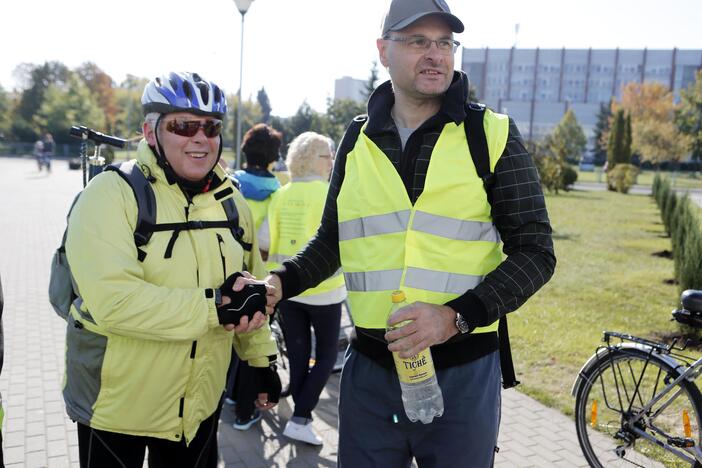 Žygis dviračiais prieš širdies ligas