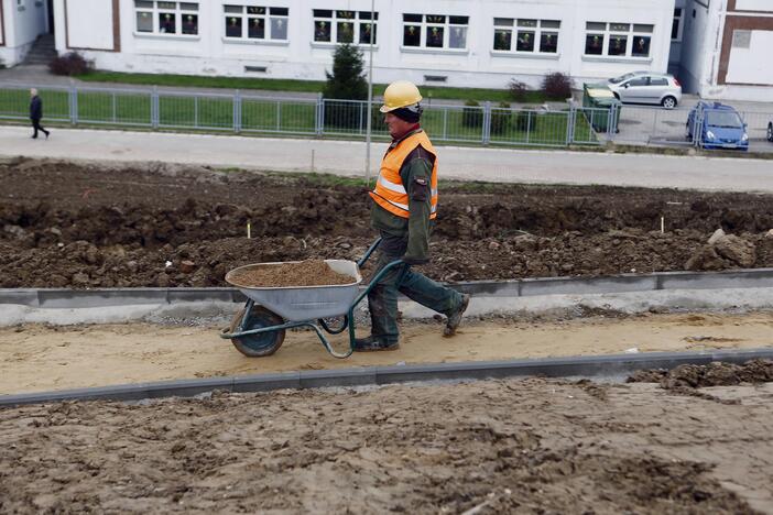 Valdininkai apžiūrėjo Sąjūdžio parką