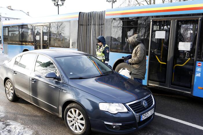 Policijos reidas senamiestyje