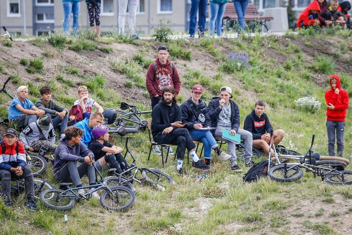 BMX dviračių varžybos Klaipėdoje