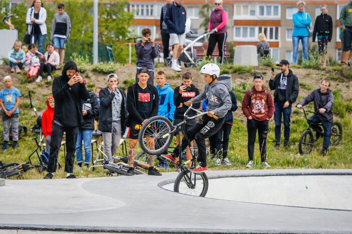 BMX dviračių varžybos Klaipėdoje