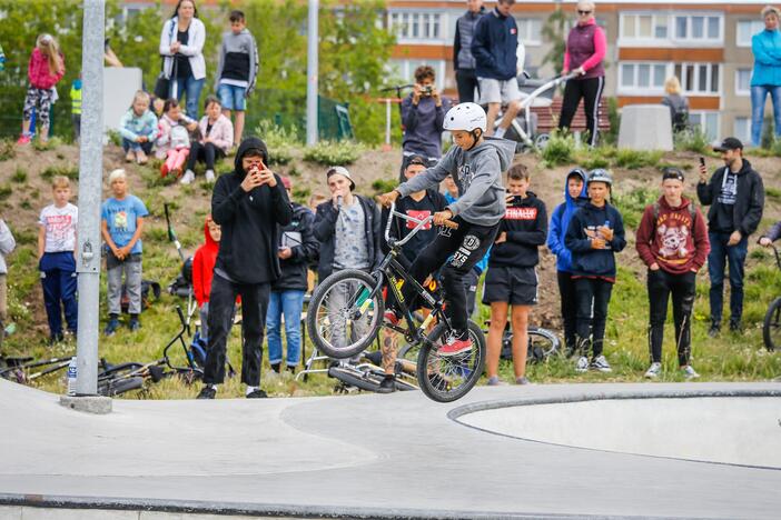 BMX dviračių varžybos Klaipėdoje