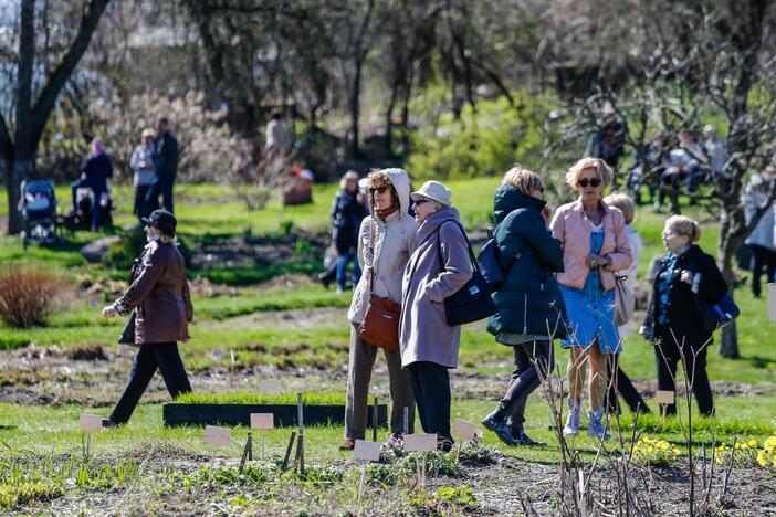 Botanikos sode - Pasaulinė Motinos Žemės diena