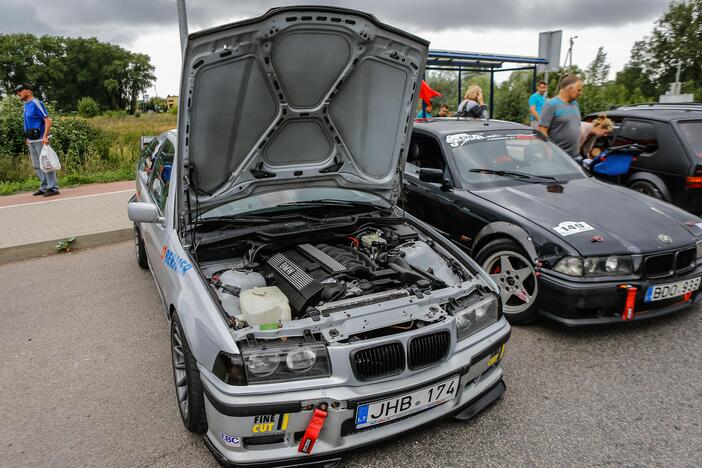 Automobilių slalomo varžybos Klaipėdoje