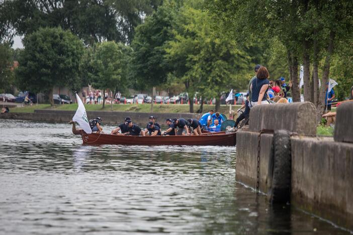 "Drakonų" laivų lenktynės 2018