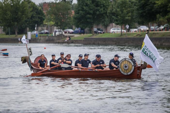 "Drakonų" laivų lenktynės 2018