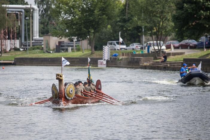 "Drakonų" laivų lenktynės 2018