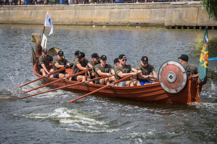 "Drakonų" laivų lenktynės 2018