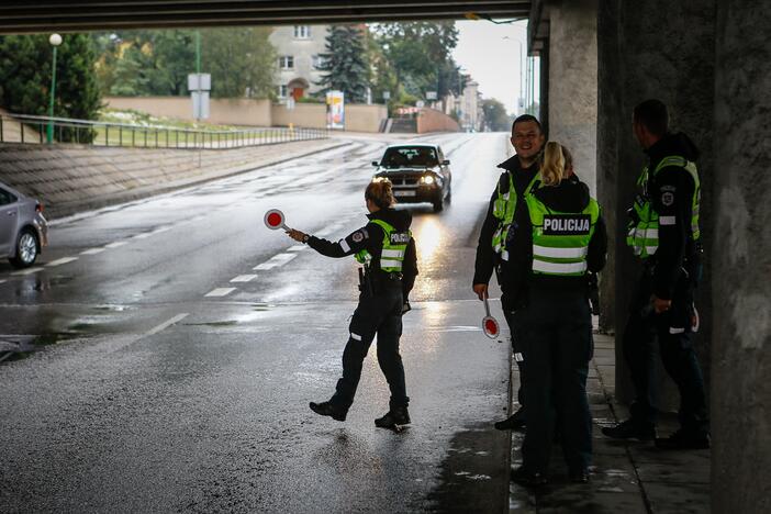 Policijos reidas Klaipėdoje