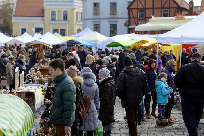 Vaikų pasirodymas Kaziuko mugėje