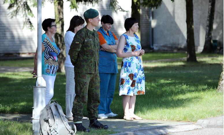 Prisiekė naujasis "Dragūnų" bataliono vadas