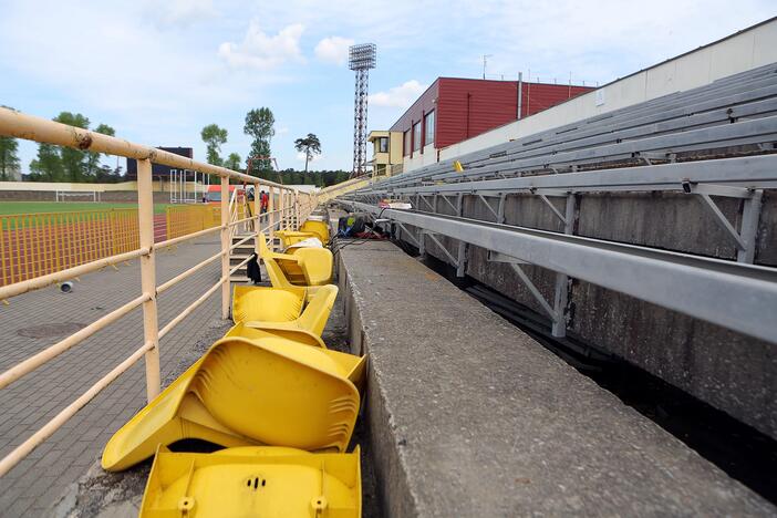 Klaipėdos stadiono remontas – pagal planą