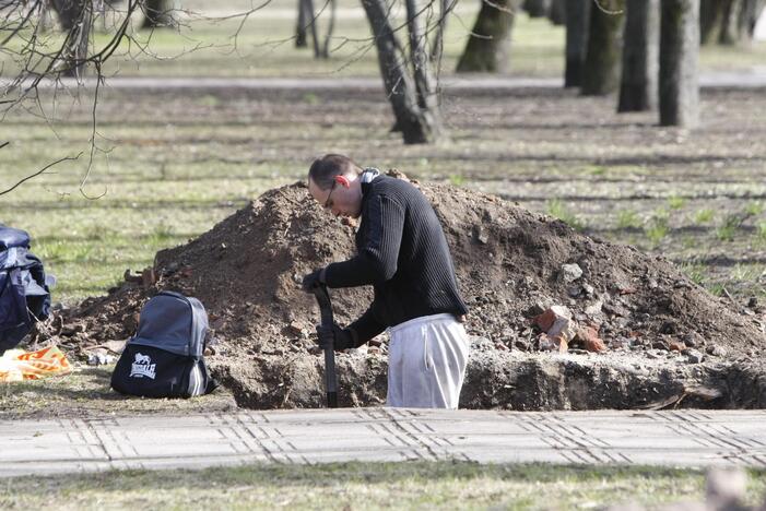 Skvere – pirmieji archeologų atradimai