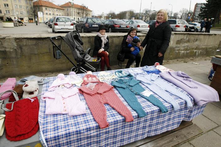 Klaipėdoje sezoną atidarė „Kaimynų“ turgelis