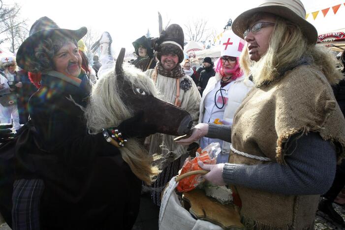 Užgavėnių šventė Priekulėje