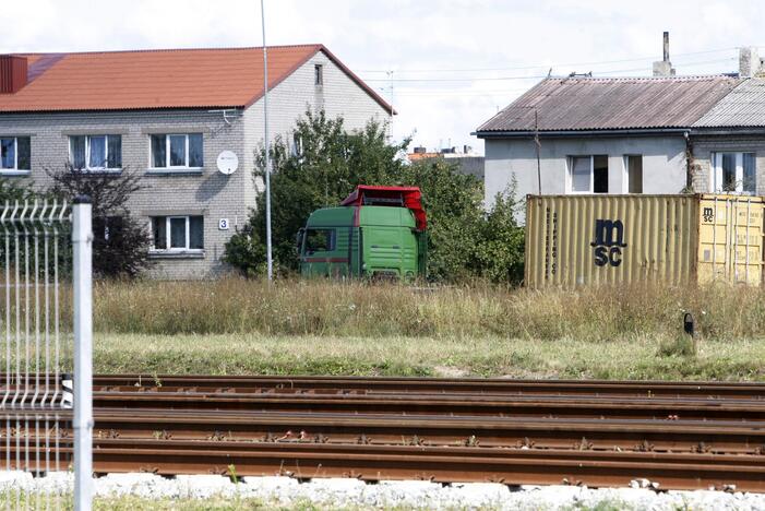 Gyventojų kantrybę bando vilkikai