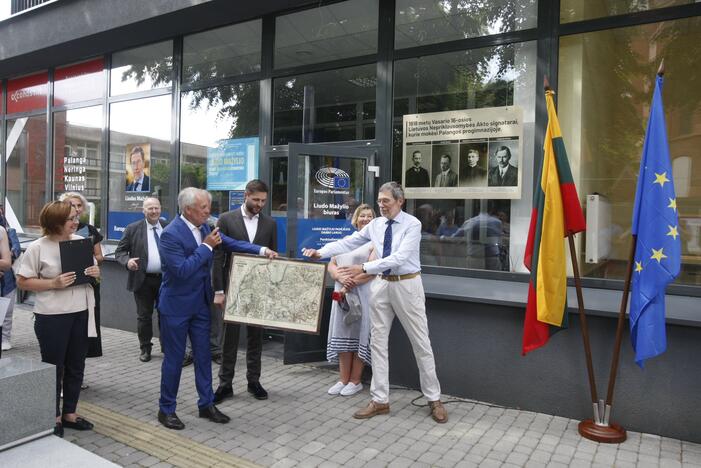  Palangoje atidarytas Europos Parlamento nario Liudo Mažylio biuras