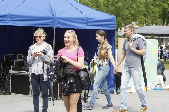 Laivų parade - pramogų vajus