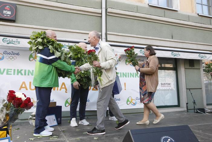 Olimpinė bronza parvežta į Klaipėdą