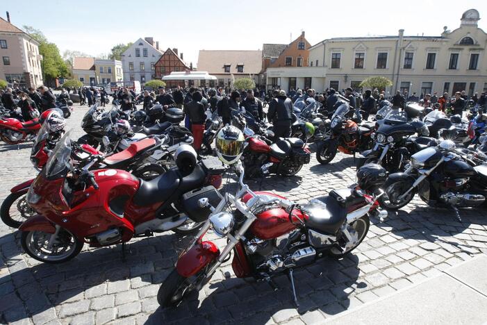 Baikerių sezono atidarymas Klaipėdoje