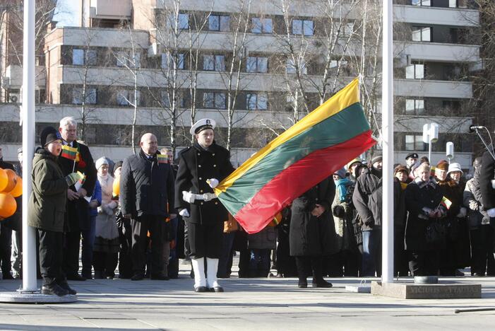 Klaipėdoje – iškilmingas Vasario 16-osios minėjimas