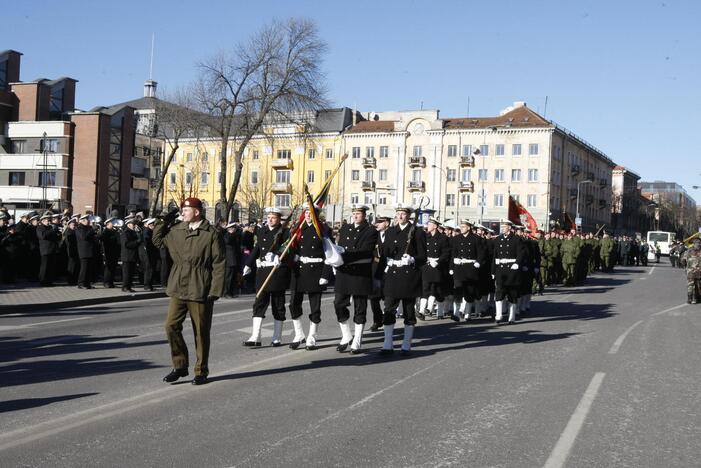 Klaipėdoje – iškilmingas Vasario 16-osios minėjimas