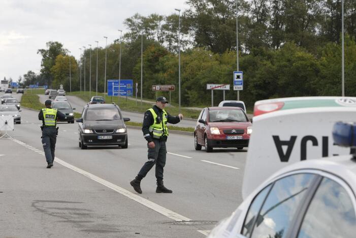 Policijos reidas Klaipėdoje