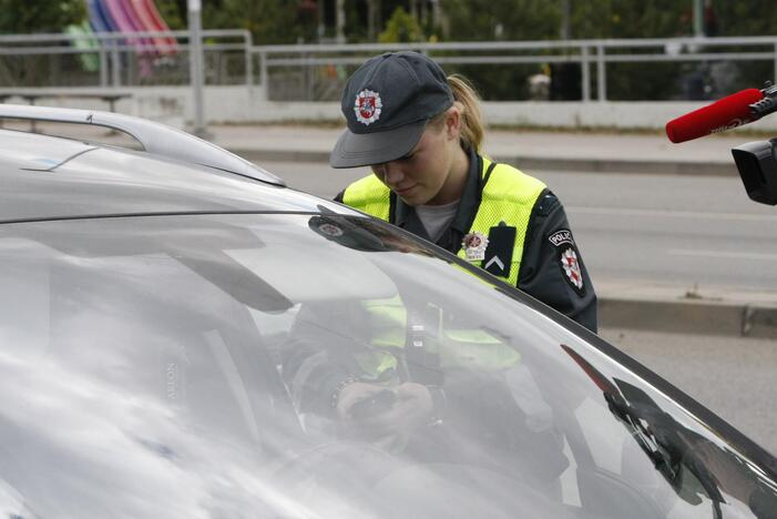 Policijos reidas Klaipėdoje