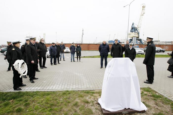 Laivo knechto atidengimo ceremonija