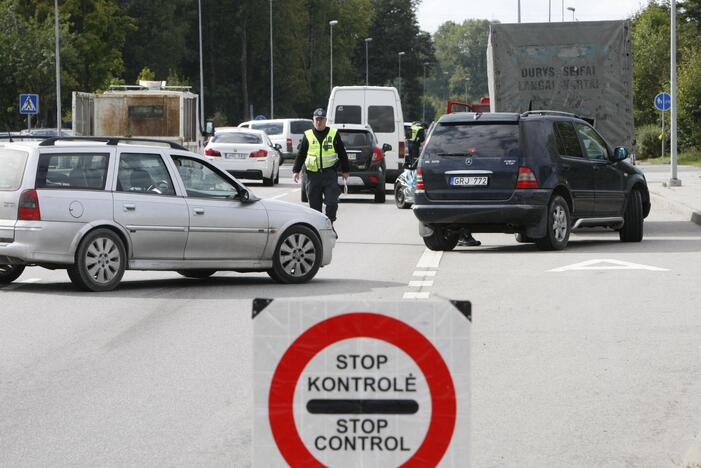 Policijos reidas Klaipėdoje