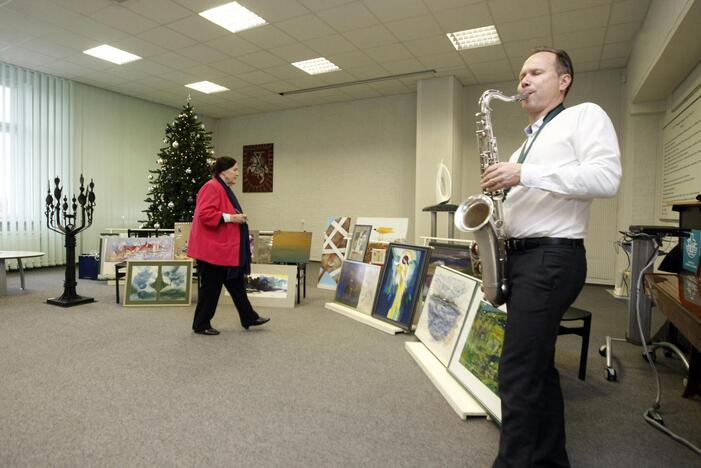 Ligoninės galerija pasipildė naujais darbais