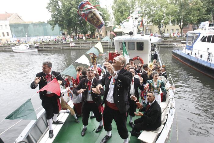 Tarptautinis folkloro festivalis "Parbėg laivelis 2016"