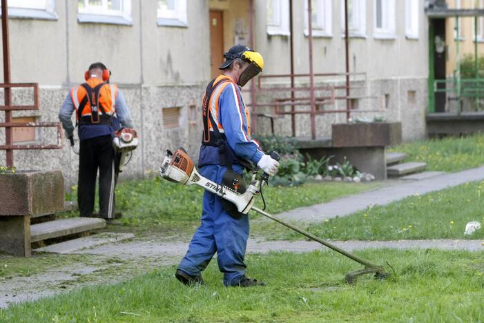 Po gyventojų skundų surengė reidą