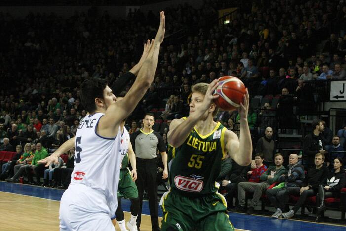 Lietuva – Italija. FIBA Pasaulio taurės atranka