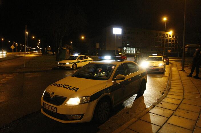 Naktinis policijos reidas Klaipėdos gatvėse