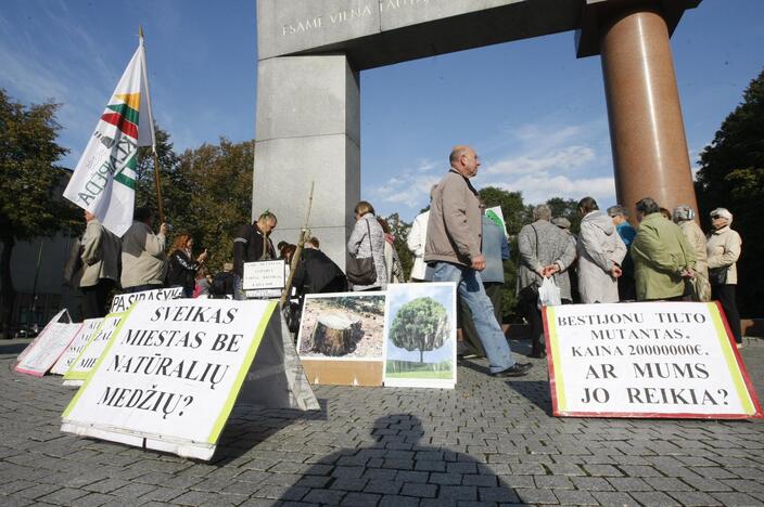 Žaliųjų piketas Klaipėdoje