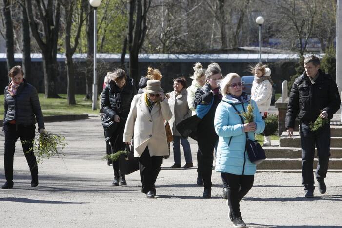 Verbų sekmadienis išjudino klaipėdiečius