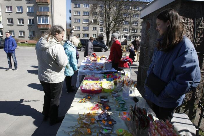 Verbų sekmadienis išjudino klaipėdiečius