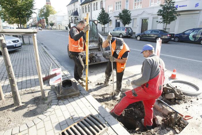 Startavo Liepų gatvės dalies remontas