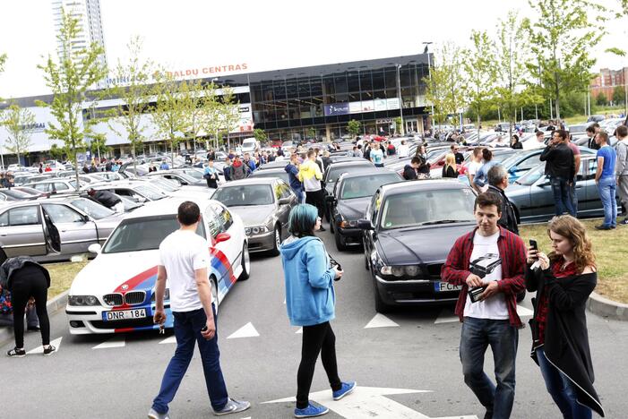 BMW suvažiavimas Klaipėdoje