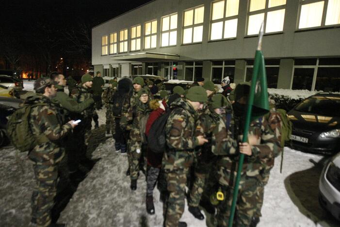 Naktinis žygis „Klaipėdos sukilėlių keliais“