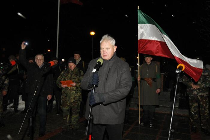 Naktinis žygis „Klaipėdos sukilėlių keliais“