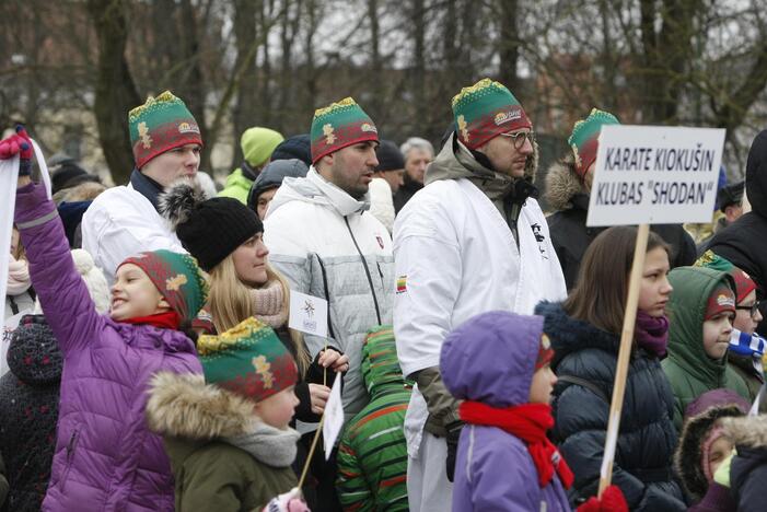 Klaipėdoje suplevėsavo Europos sporto vėliava