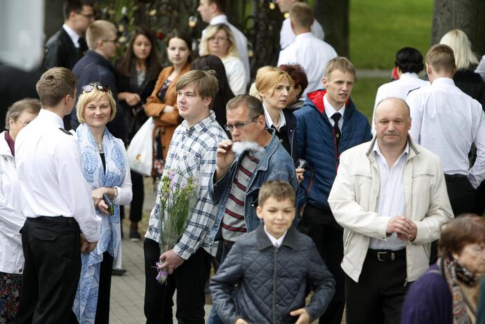 Lietuvos aukštosios jūreivystės mokyklos diplomų įteikimo šventė