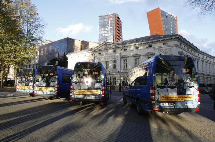 Klaipėdos gatvėse – nauji mažieji autobusai