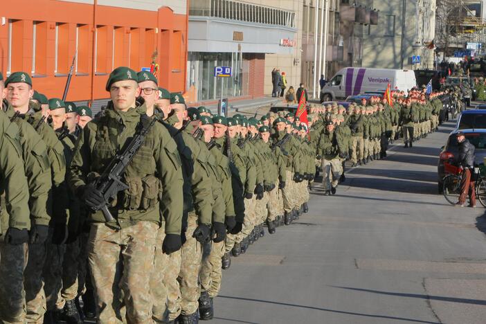 Lietuvos kariuomenės dienos minėjimas Klaipėdoje