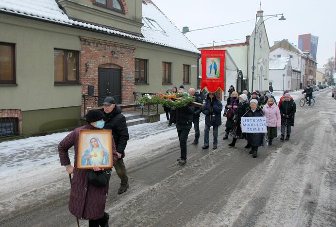 Piligrimų žygis per Klaipėdą