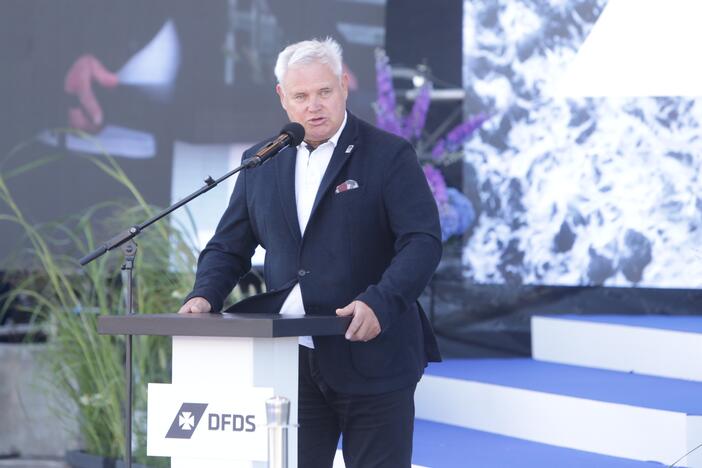 DFDS kelto vardo suteikimo ceremonija