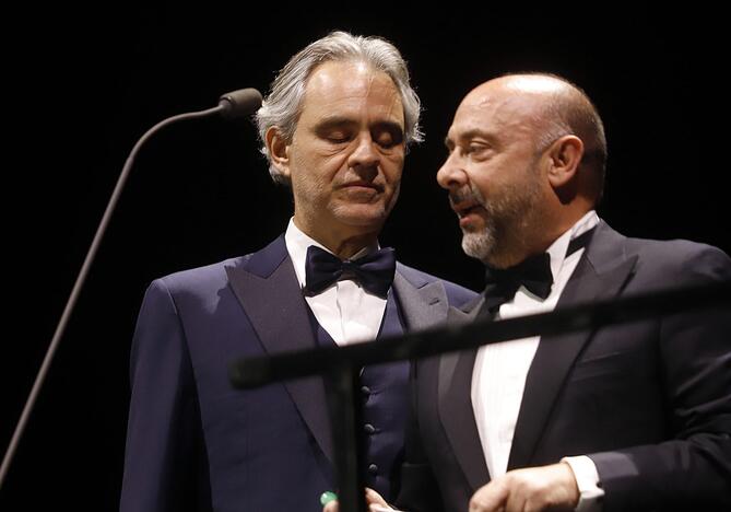 Andrea Bocelli koncertas "Žalgirio" arenoje